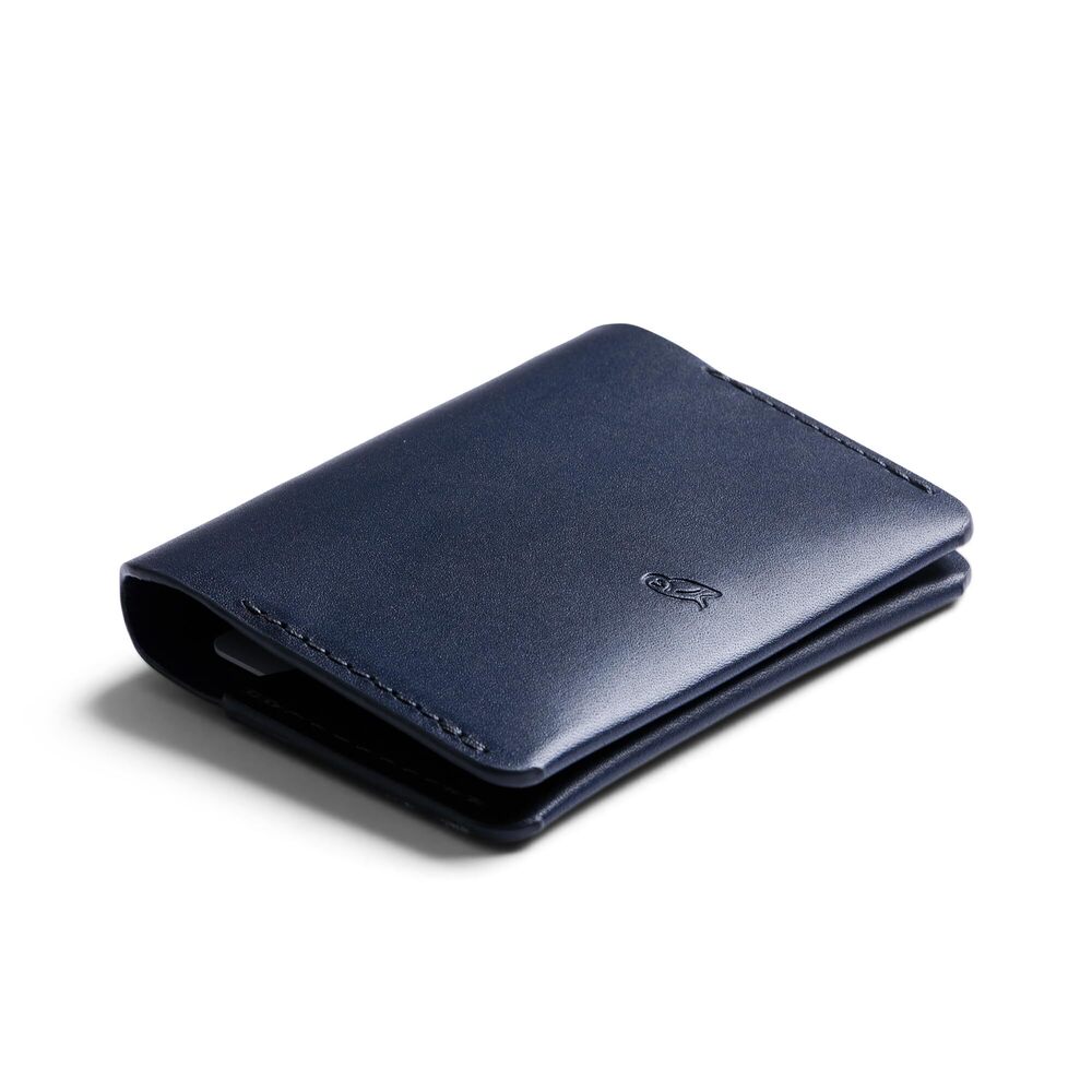 9136 Under Cover slimline leather card wallet/holder with card storage